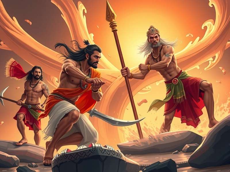 Lanka Odyssey Characters: Ram, Laxman, Hanuman